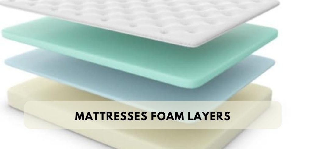 Mattresses Foam layers
